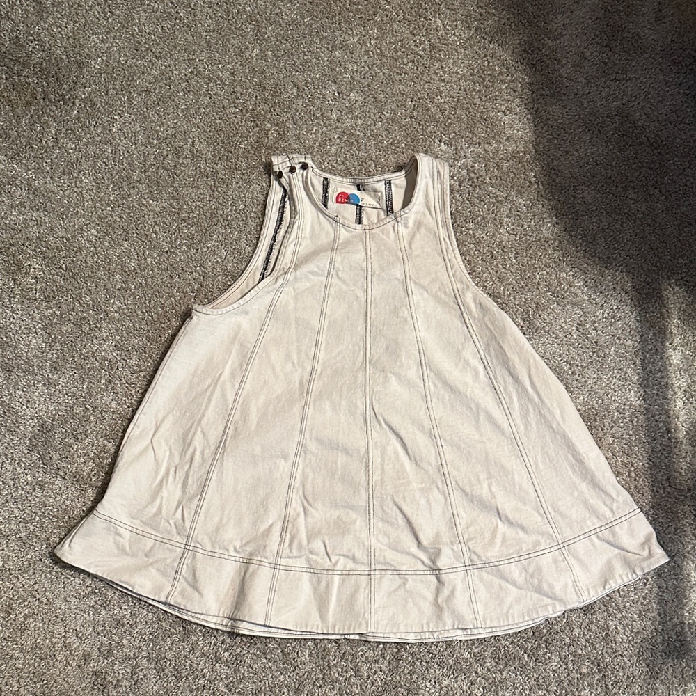 Women's Cream Tank Top